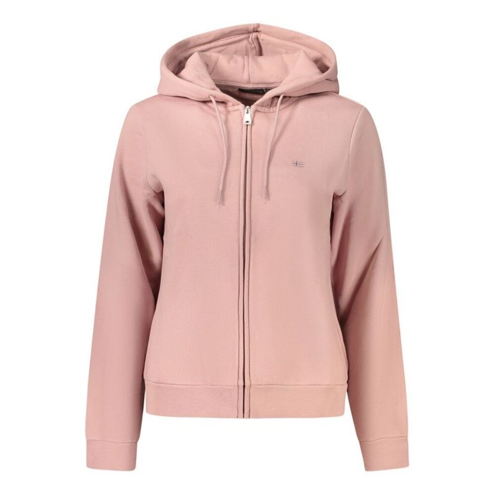 Napapijri Pink Cotton Women's Women's Sweatshirt